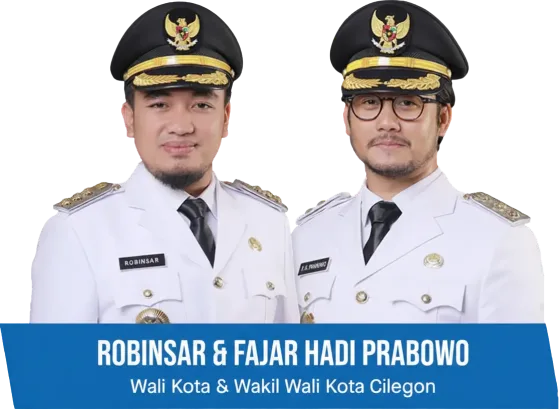 Foto Wali Kota dan Wakil Wali Kota Cilegon
